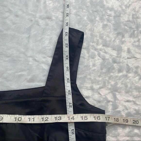 Plastic Island  black and ivory lace tiered dress size s - Picture 11 of 12